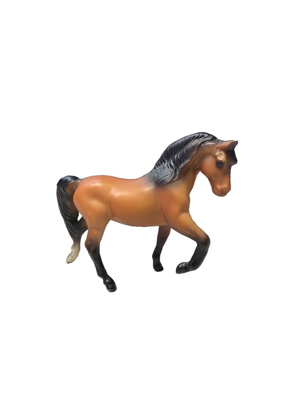 Vintage Breyer Horse Stablemate Bay Morgan Stallion Collectible Toy Dark Brown
